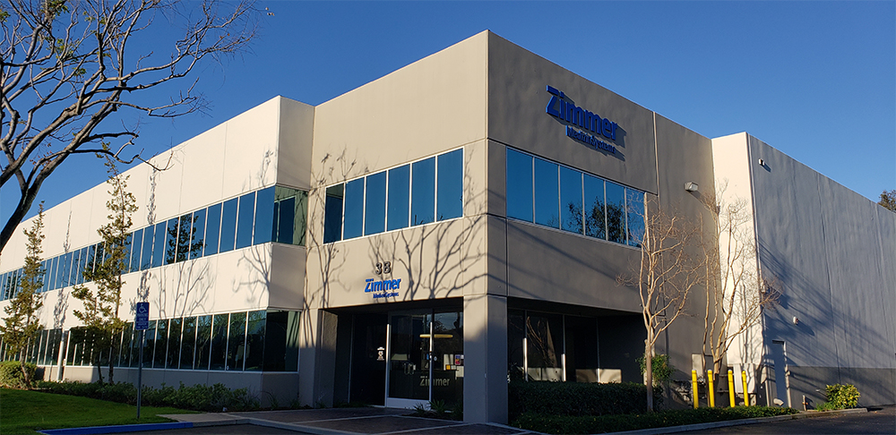 Zimmer MedizinSystems Headquarters in Irvine CA